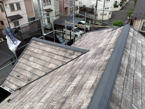 川崎市にて屋根修理〈屋根材の劣化をお悩み〉の施工前写真